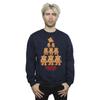 Netflix Mens Stranger Things Gingerbread Sweatshirt