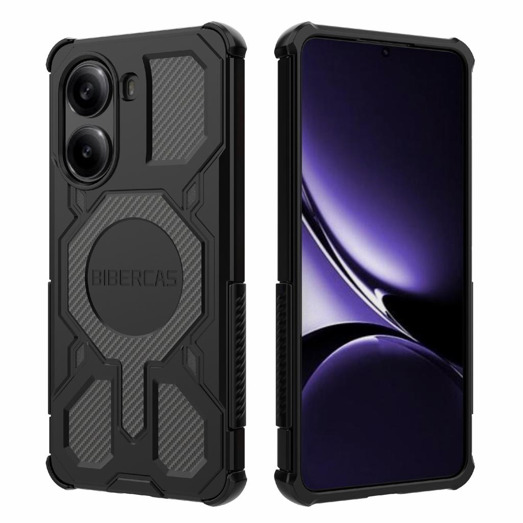 BIBERCAS J-16 Series For Xiaomi Redmi Turbo 4 5G/Poco X7 Pro 5G Case Compatible with MagSafe Anti Drop TPU+PC Phone Cover