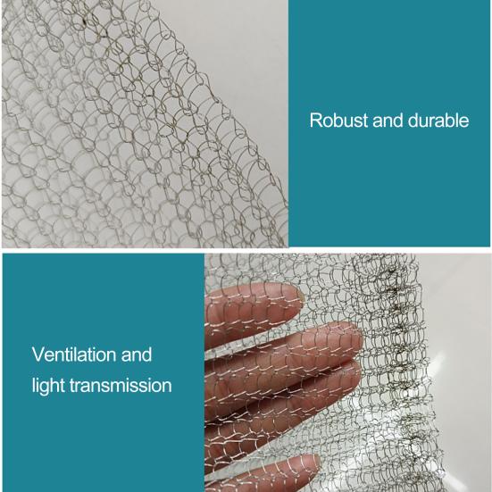 Сетчатый мешок для растений износостойкий многоразовый прочный сетчатый протектор корней растений из нержавеющей стали