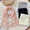 Long Summer Sunscreen Shawl Korean Version Female Headscarf Casual Women's Lace Scarf