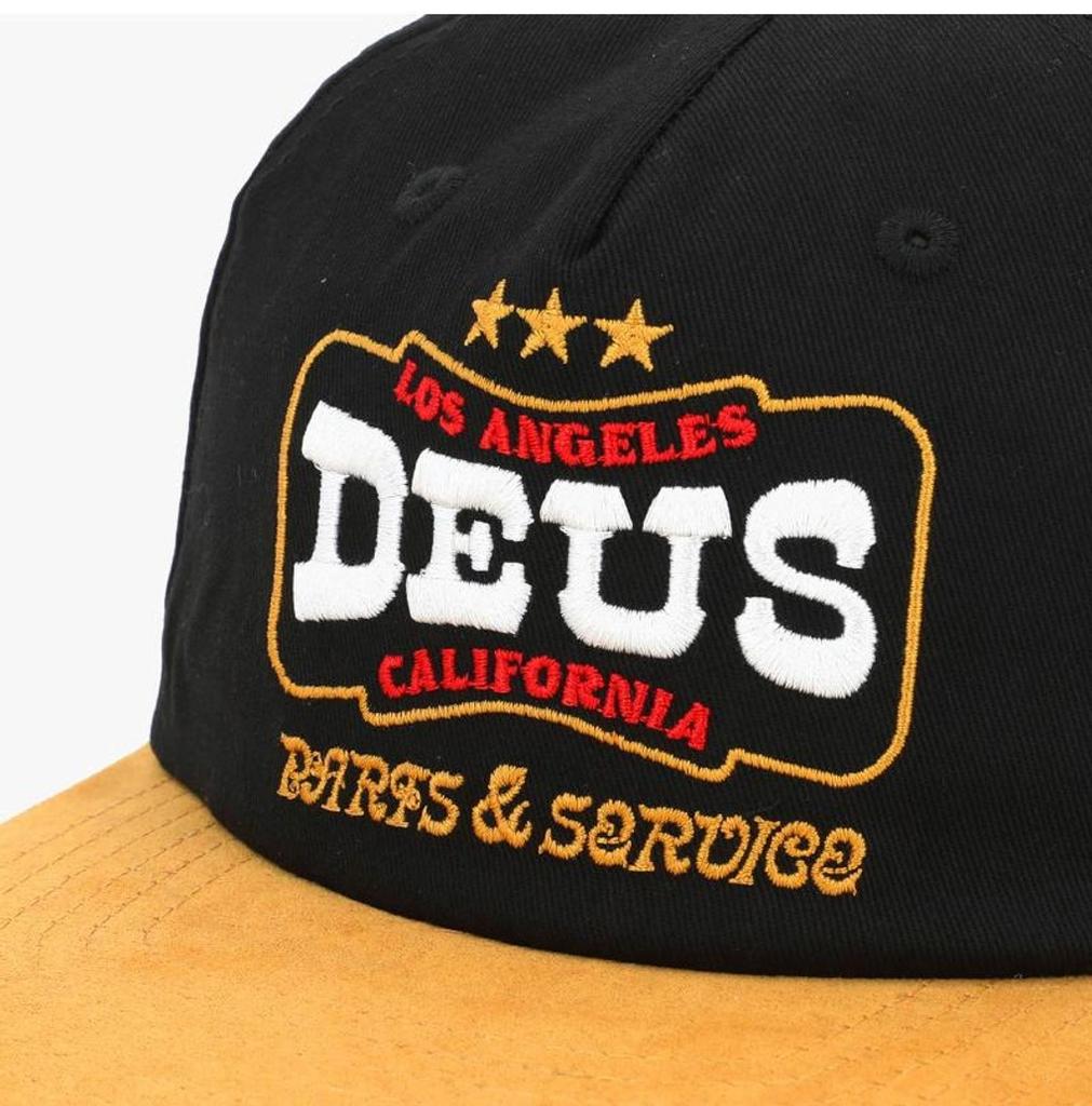 [Deus ex Machina] DMF247617 BLK Men's Ball Cap