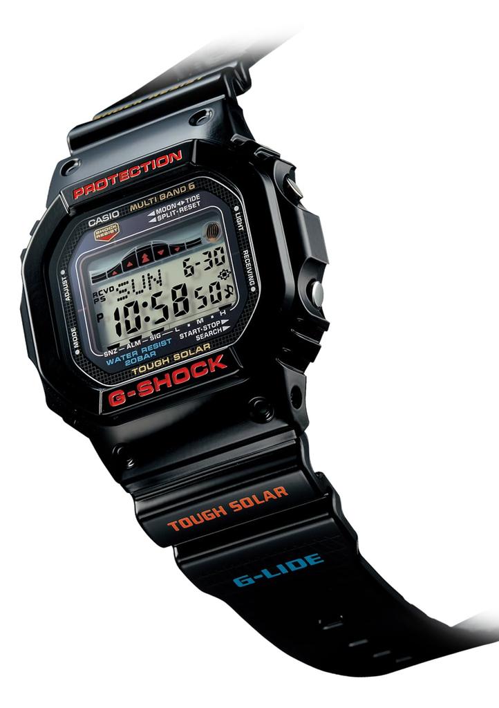 Casio G-Shock G-LIDE Радиоуправляемые Солнечные Часы GWX-5600-1JF Мужские Черные [Официальный Японский Продукт]
