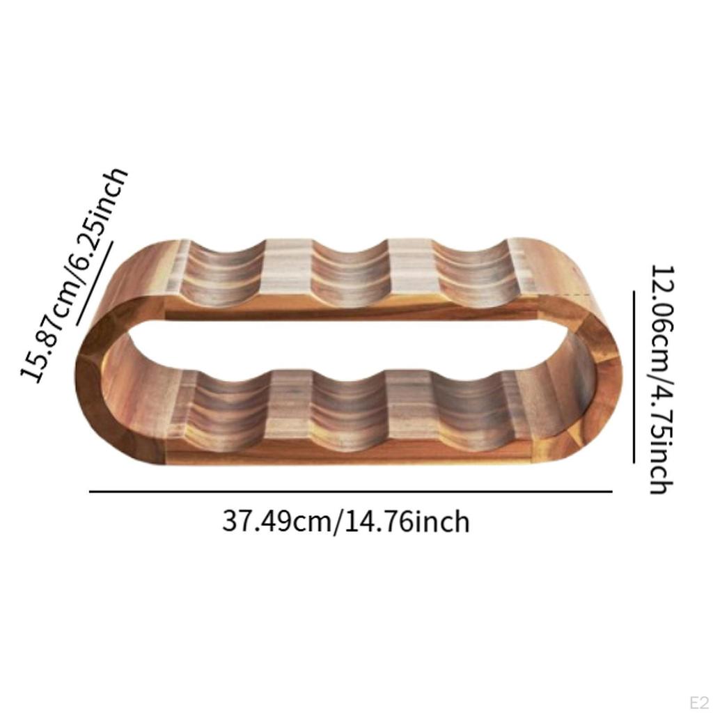 Wine Rack Holder for Storage And Display On Tabletop Or Counter