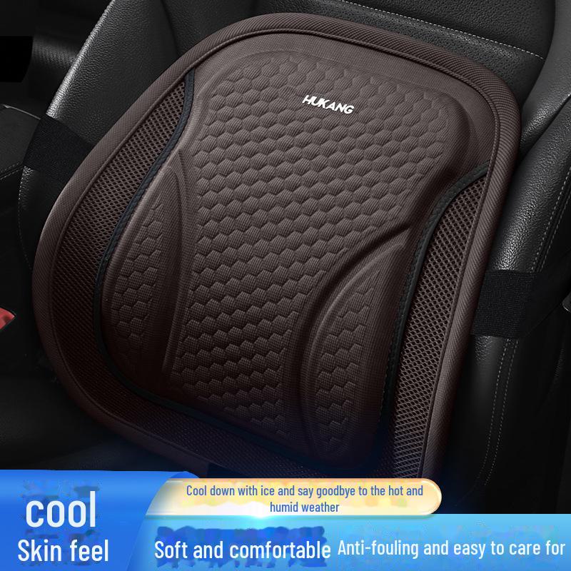 Летняя гелевая подушка на сиденье автомобиля - дышащая силиконовая сота для грузовиков и офисного использования