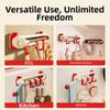 Wall Rotating Sliding Hooks Waterproof Plastic Wall Towel Hooks Space Saving Paste-on Kitchen Storage Hooks for Home