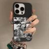 Мягкий рифленый чехол для телефона с полосками в стиле J-Justin B-Bieber для iPhone 17 Air 11 12 13 14 15 16 Pro Max Plus