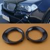 For BMW X3 E83 LCI 2007-2010 Pair Front Fog Light Lamp Bezels Cover Trim Grill 51113423790 51113423789