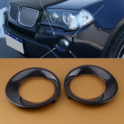 Для BMW X3 E83 LCI 2007-2010 пара передних противотуманных фар, лицевые панели, крышка, накладка на решетку 51113423790 51113423789