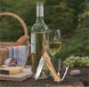 VICTORINOX Wine Master Olive Wood Sommelier Knife Wine Opener Corkscrew with Exclusive Leather Pouch Swiss Made with 6 Functions Multi-Tool []