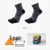 CoolMax Five-Finger Mid-Calf Toe Socks for Men & Women – Anti-Friction, Quick-Dry, Thin Lycra for Running & Mountaineering
