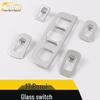 Borui Glass Switch Decorative Frame: Car Door Window Armrest Button Accessory for 17 Borui Models