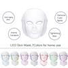 7 Colors LED Light Facial Mask Photon Face Neck Mask Rejuvenation Face Mask Machine Beauty Light Therapy For Home Use