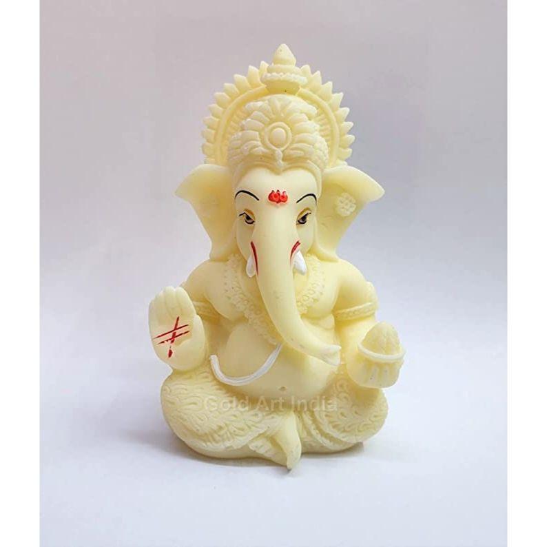 Ganesha Idol for Car Dashboard,Lord Ganpati Diwali Gifts, Home Decor, Office Desk, House Warming