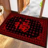 2024 Новый китайский стиль Китай-Шик Год Лунга Коврик для пола Входной коврик для туалета Водопоглощающий и грязеотталкивающий напольный коврик Красный дверной коврик