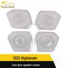 22 Highlander Door Speaker Cover Decoration - Four-Door Bright Panel Sticker Accessory