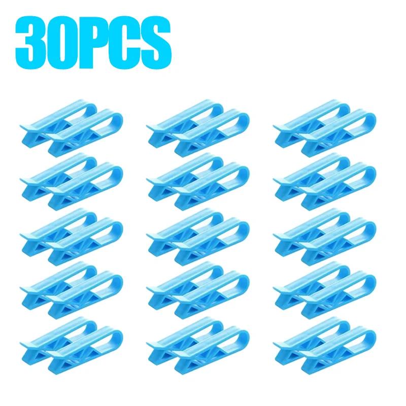 50/2 шт. мусорное ведро с фиксированным зажимом кухонные пакеты для закусок уплотнительный зажим мусорный мешок зажимы противоскользящий держатель бытовые инструменты для хранения