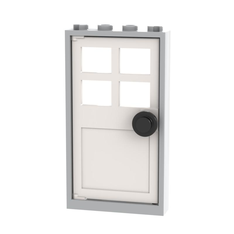 Дверные Оконные Строительные Блоки Совместимые с Крупными Брендами Детские Игрушки 60596 60623 6141 Раннее Обучение MOC Образовательные Подарки