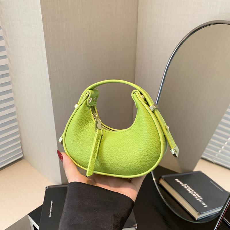 2024 Женская Высококлассная Сумка-пельмень полумесяцем: Универсальная, Популярная, Маленькая Сумочка