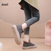 Order A Size Up Women's Warm Platform Snow Boots Outdoor Indoor House Shoes Comfortable Winter Ankle Booties Anti-Slip Shoes for Women