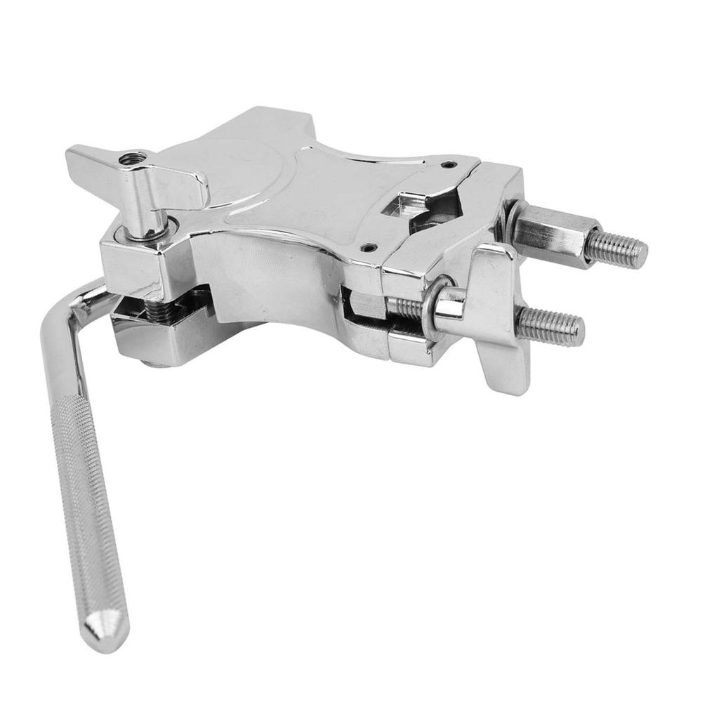 Drum Clamp Zinc Alloy Cowbell Holder Drum Stand Extension Clip Connecting Bracket Clamp