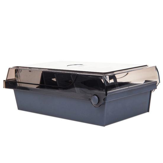 Большая емкость, 4 разделителя, держатель для визитных карточек, ящик для хранения, органайзер