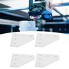 4pcs Outside Mounting Aluminum Extrusion Connector Joining Plate Outside  3D Printer Frame