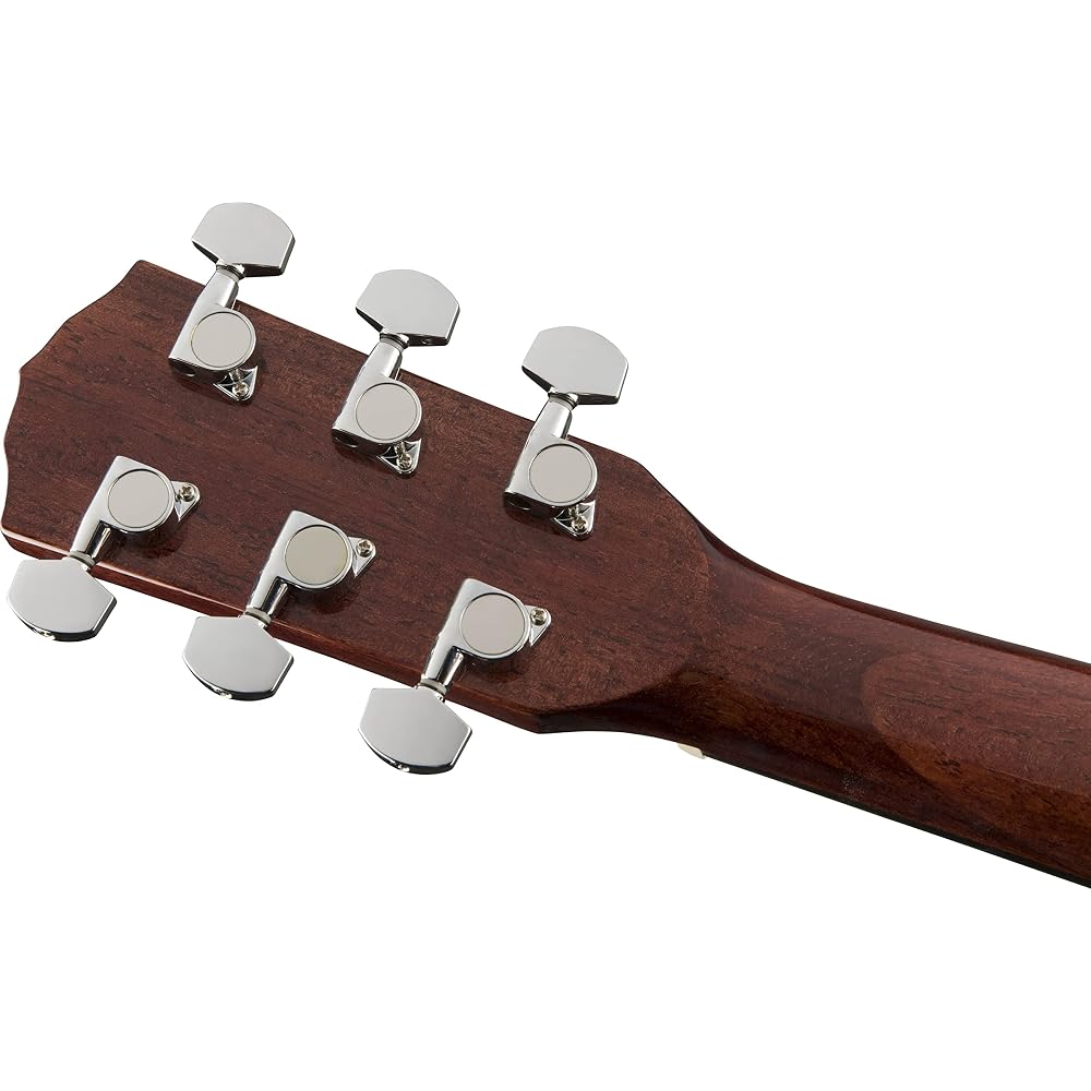 Fender Акустическая гитара CC-140SCE, Натуральный цвет, Форма корпуса Концертная, с жестким кейсом