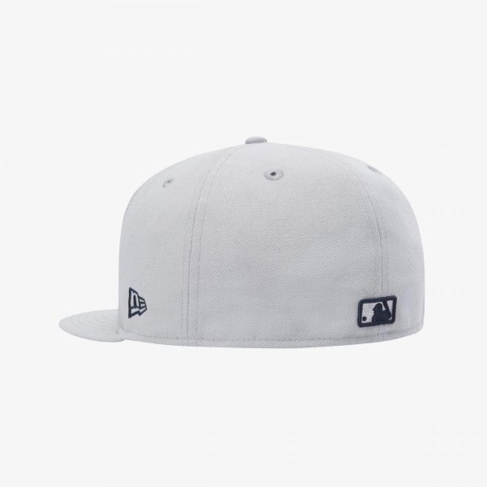 New Era Mlb La Dodgers Базовая приталенная кепка Дельфиний серый 15131702