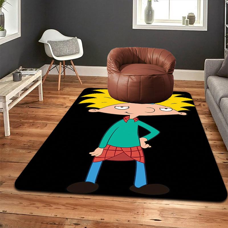 HeyArnold Rug Floor Mat for Living Room or Bedroom Soft and Comfortable Carpet a Gift for Birthday and Holiday.NFF0928077