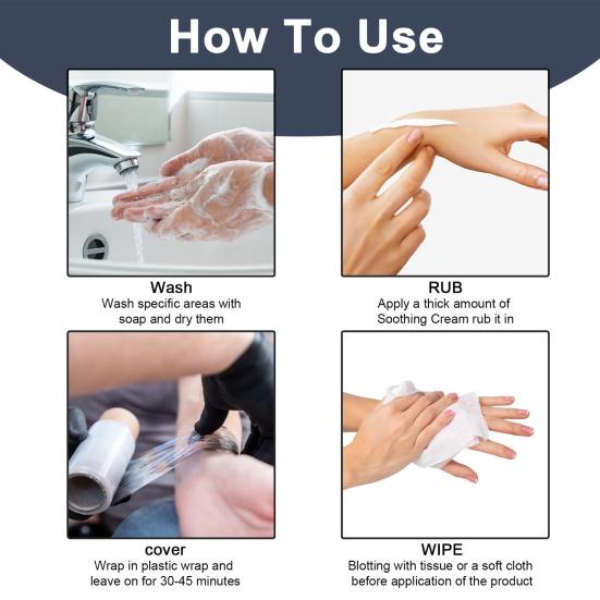 20 г крем для татуировки DIY водостойкий натуральный экстракт для тела мазь для татуировки чернила для взрослых