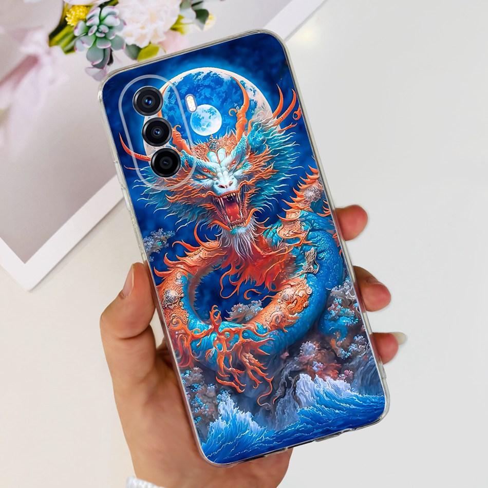 Чехол для Huawei Nova Y70 Plus NOVA Y70 Y 70Plus NovaY70 MGA-LX9 MGA-LX9N Модный узор Мягкий силикон ТПУ Чехлы для телефона