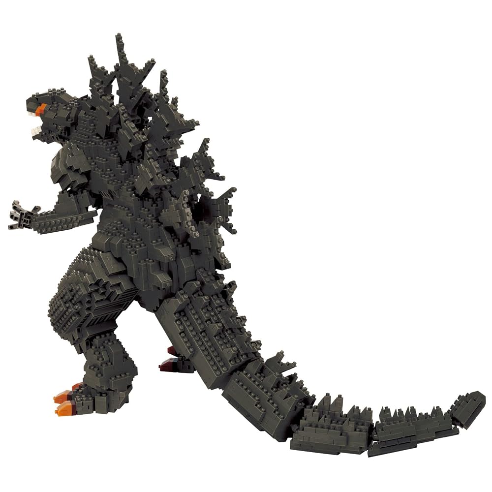 KAWADA Nanoblock Годзилла (2023) Делюкс Издание NB-063 10×42×28см 12+ Хобби для дома