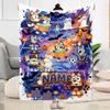 Halloween Night Adventure Customize Your Name Blanket Gift Customizable Blanket Durable Comfort Perfect for Bedding Office Bed Chair for All Occasions