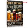 Металлический Декоративный Знак  Ретро Паб Настенное Искусство с Текстом BEER COCKTAIL GROUP  Прочная Железная Конструкция  Идеально для Дома