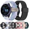 Нейлоновый магнитный ремешок 20 мм 22 мм для Garmin Forerunner 570 265 55 255 Active 6 5/Vivomove Trend/Vivoactive 6 5/Venu 3/2 Браслет