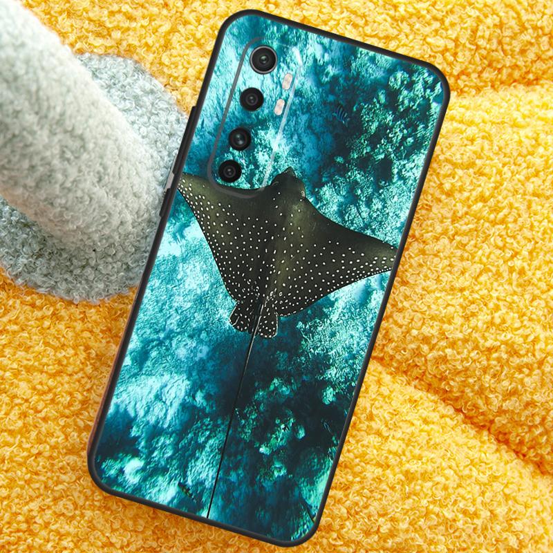 Animal Manta Ray Case For Xiaomi 13T 14T 15T 14 15 Ultra 17 Pro Max Cover For POCO F8 F7 X7 Pro F5 F6 X5 X6