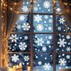 Snowflake Stickers Christmas Decor Window Glass Home Room Wall Stickers for Christmas Party Supplies DIY New Year Gift Navidad