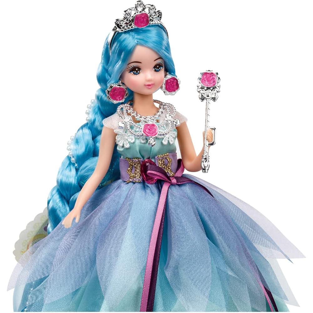 Takara Tomy Licca-chan Dress Fairy Princess Dress Toy for Dress-Up Play Ages 3 and Up