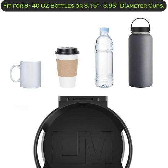 2PCS Large Cup Holder, Universal Drink Holder For Almost Any Size Bottle, Mug Or Can