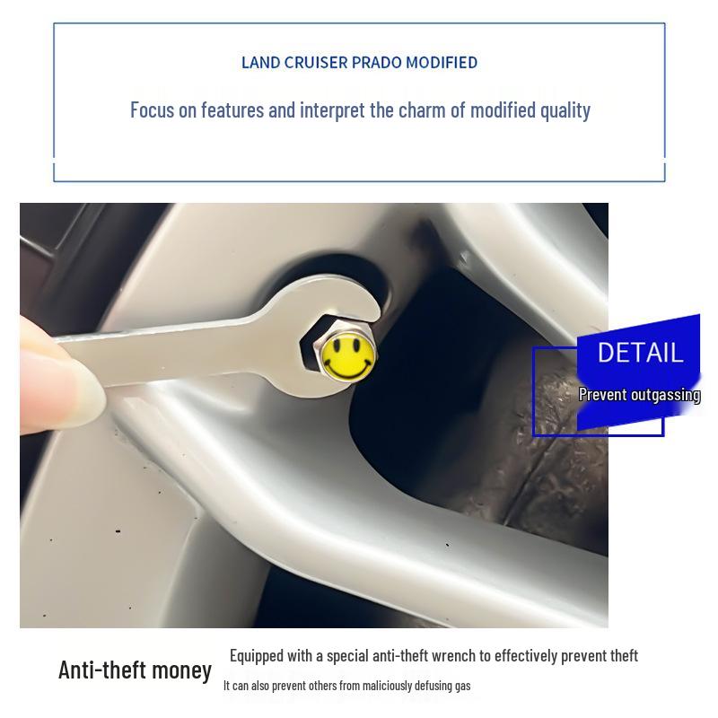 BMW M Series Tire Valve Caps - Automotive Valve Core Caps