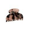 3.5CM Shark Clip Elegant Small Hair Clip Fashion Acetate Leopard Hair Claw  Women Girls