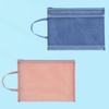 A4 Mesh Zipper Pouch Simple Stationery Organizer Pouch ID Card Storage Handbag  Student Gift