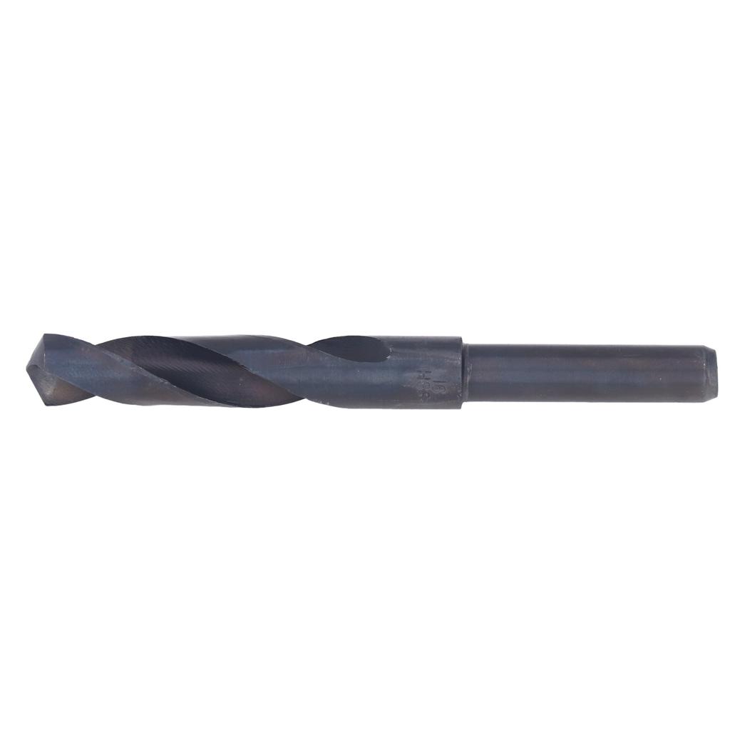 High Speed Steel Drill Bit HSS Equal Straight 12in Shank Drilling Hand Tool Dia 16mm Black