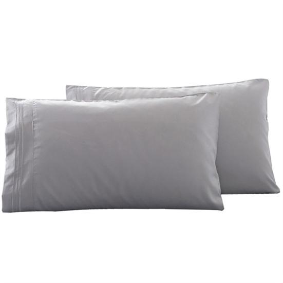 2 шт. King Queen стильный сплошной цвет кровать наволочка наволочка декор для спальни