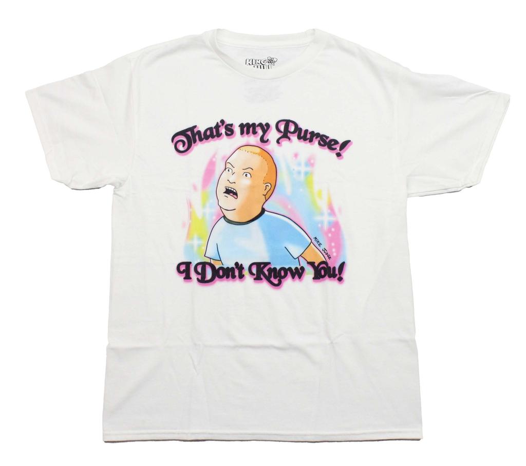 King of the Hill New Adult T-Shirt Bobby Hill Thats My Purse
