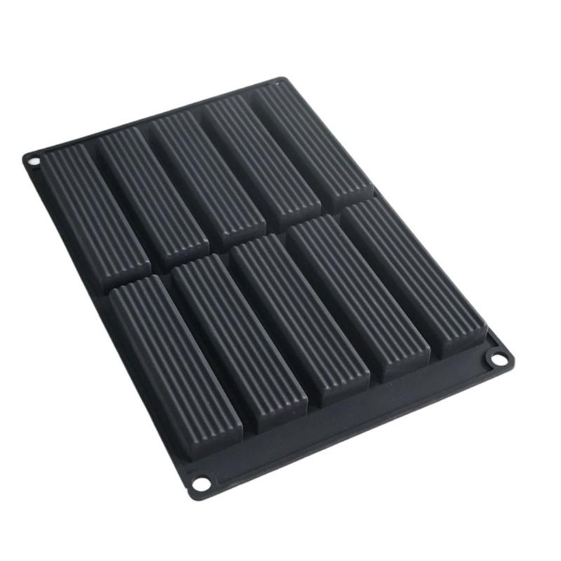 Vertical Stripes Silicone Molds Nonstick Mousses Cake Molds Cake Decorating Tool for Truffles Cheesecakes Easy to Clean