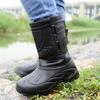 Men's Waterproof Snow Boots: Outdoor Winter, Cold-Proof, Non-Slip, Warm Fishing Footwear