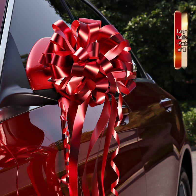 Набор для украшения свадебного автомобиля и комнаты с лентами и бабочками