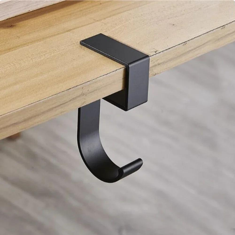 Punch-free Desk Edge Hook Adjustable Gaming Headset Desk Hanger Backpack Storage Hanging Hook Holder Home Office Organizer