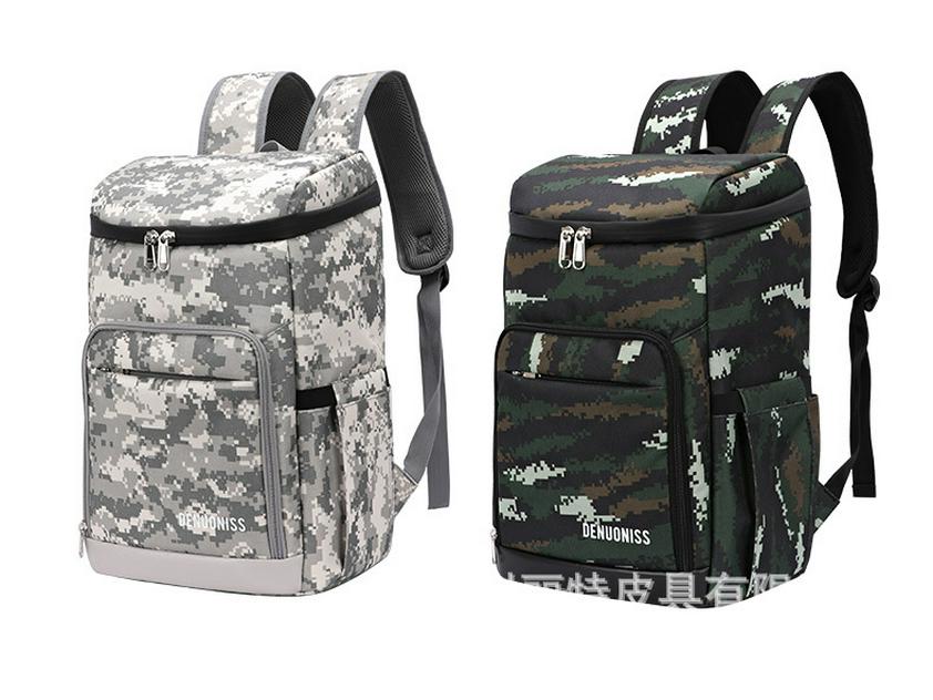 Изолированный водонепроницаемый рюкзак для пикника с отделением для пива, вместимость 24-28 л